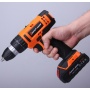 LOMVUM 20V electric rechargeable power impact multi-function cordless drill with lithium battery