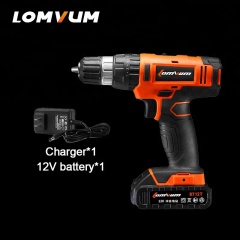 Lomvum 12V Battery Power Tools Электрическая литиевая батарея Беспроводная отвертка