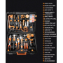 Gold Supplier China Hand Tool 27PCS Multi Functional Professional Electric Drill Tool Kit