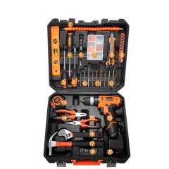 Hand Tool 20PCS QJ Multi Functional Professional Electric Cordless Impact Drill Set Tool Kit