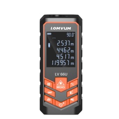 LOMVUM Laser-Entfernungsmesser LV66U Auto Level Entfernungsmesser Analyse Messgerät Entfernungsmesser