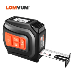 LOMVUM LTM USB Перезаряжаемый лазерный дальномер 40/60 м Лазерный дальномер 5 м Лента ЖК-дисплей Цифровая лазерная лента