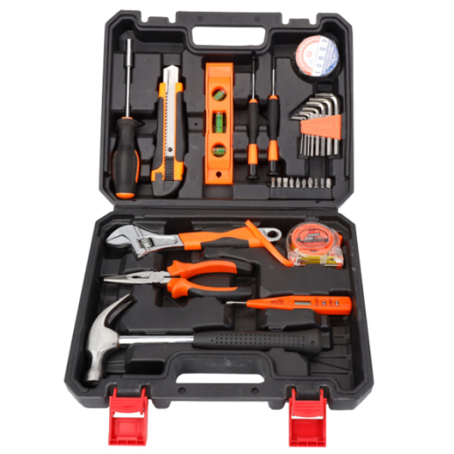 21 pièces ensembles d'outils à main pour la trousse d'outils de matériel de réparation multifonctionnelle et d'électricien domestique