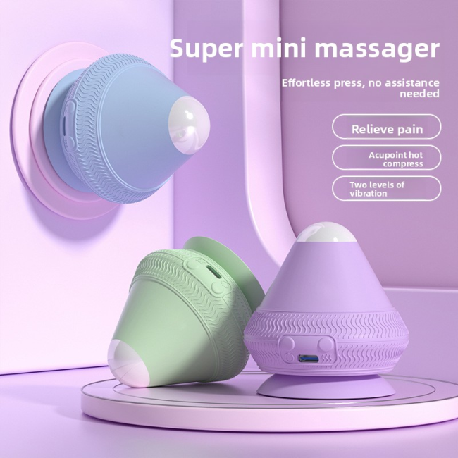 Silicone Hot Compress Massager