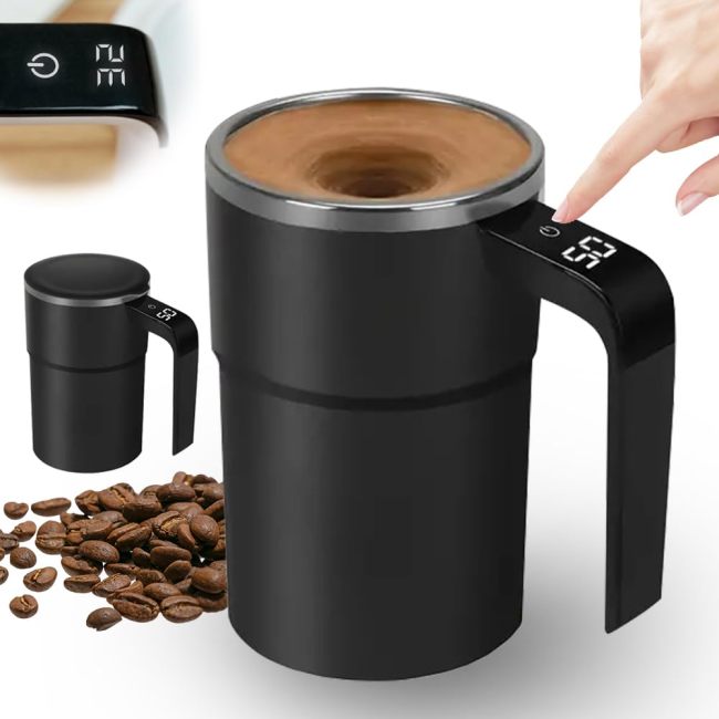 Automatic Stirring Coffee Cup