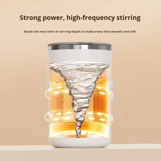 Automatic Stirring Coffee Cup