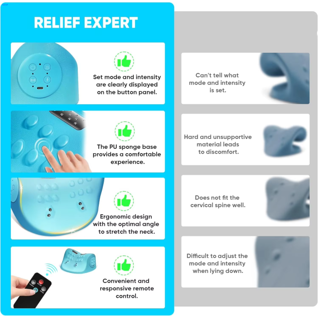 Neck & Shoulder Massage Pillow