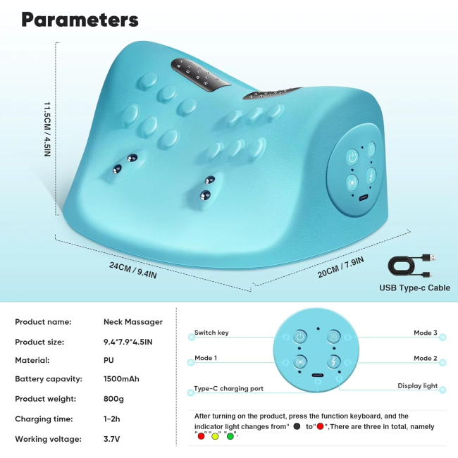 Neck & Shoulder Massage Pillow