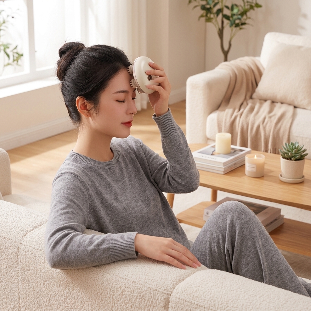 head massager