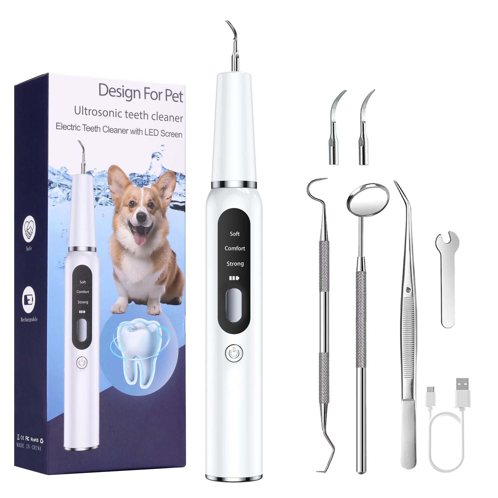 plastic Pet Toothbrush