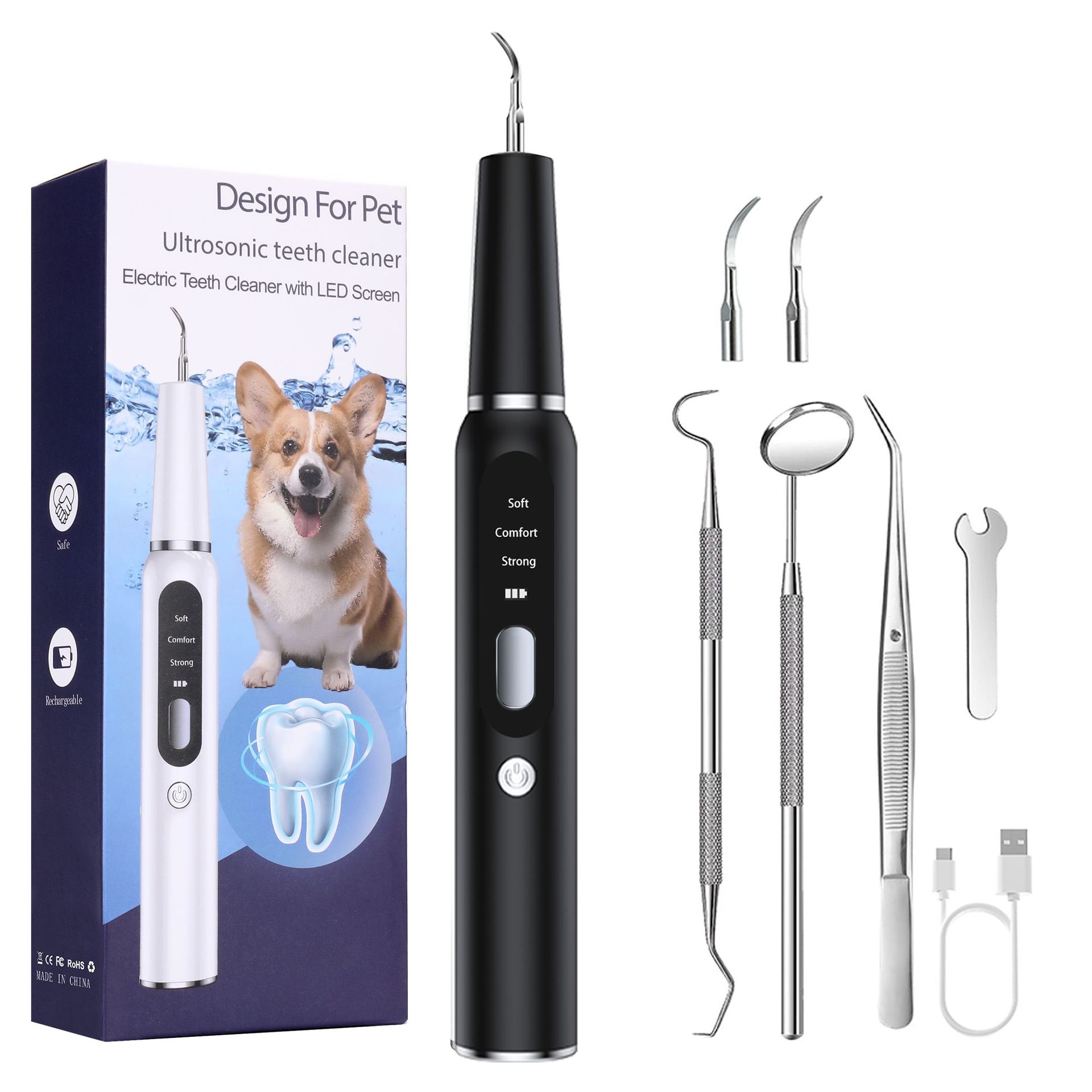 plastic Pet Toothbrush