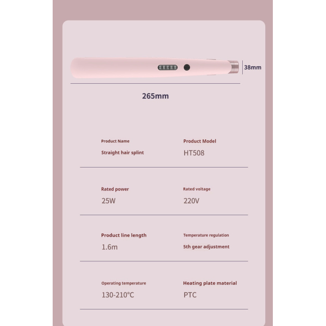 Hair Straightener Comb