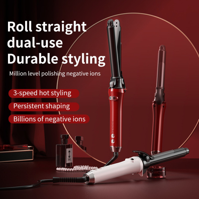 Automatic Curling and Straightening 2 in 1 Curling Hair