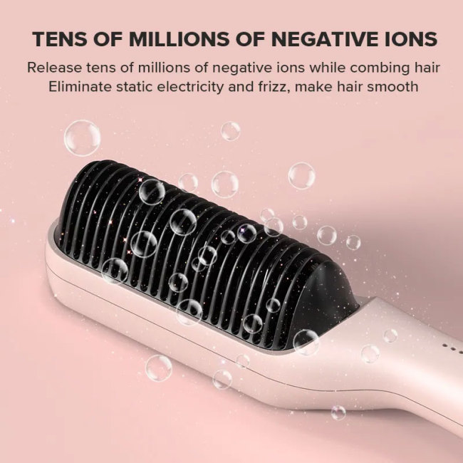 l Heating Comb Hair Straighten Brush