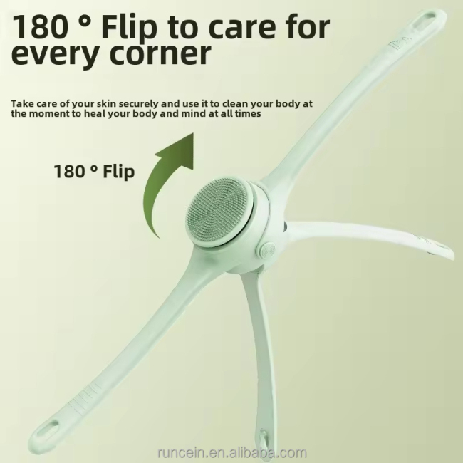 shower Scrubber Cleaning Back Brush Foot Brush Scrubber