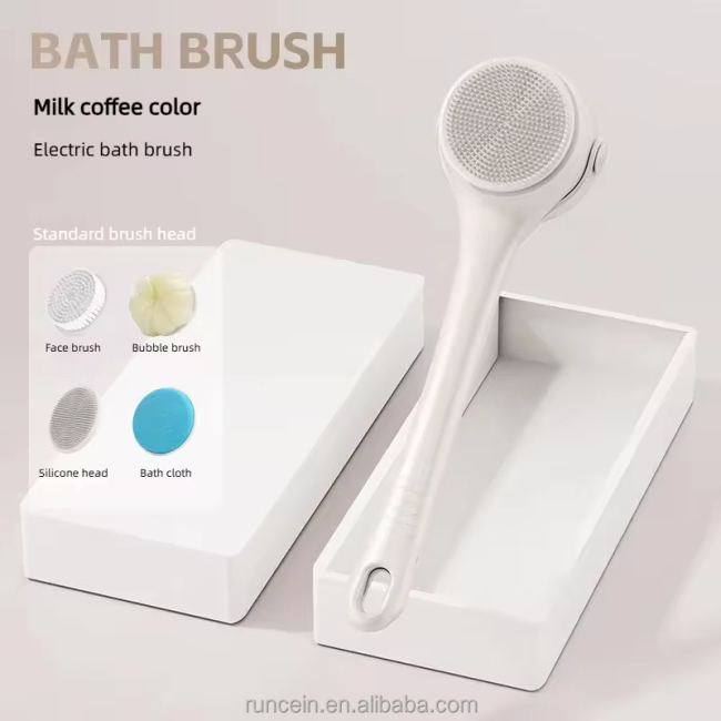 shower Scrubber Cleaning Back Brush Foot Brush Scrubber