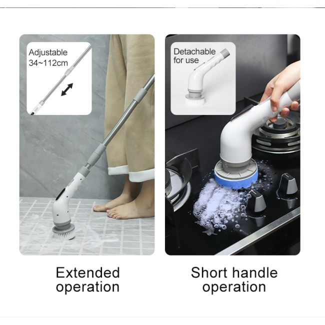Automatic Rotating Telescopic Cleaning Brush