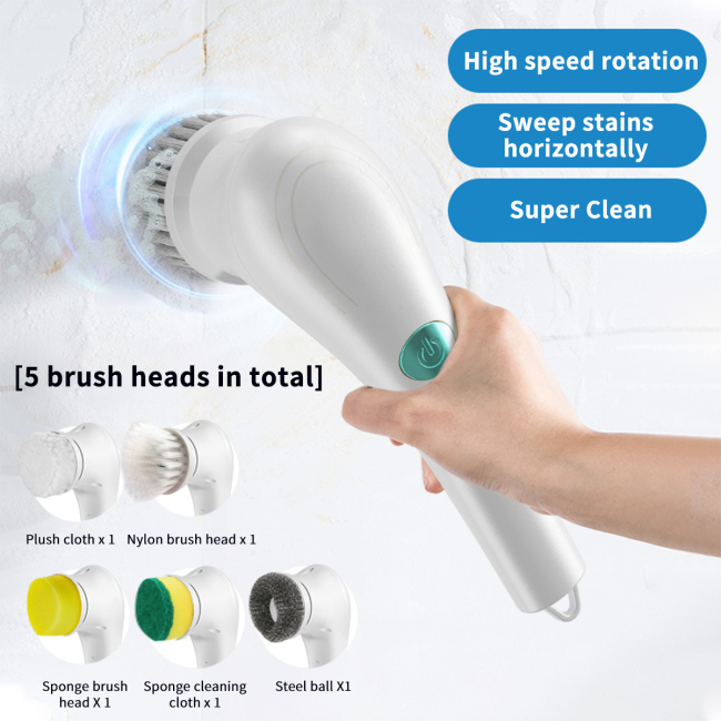 Automatic Rotating Telescopic Cleaning Brush