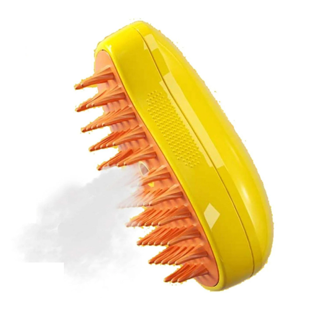 plastic Material Grooming Brush