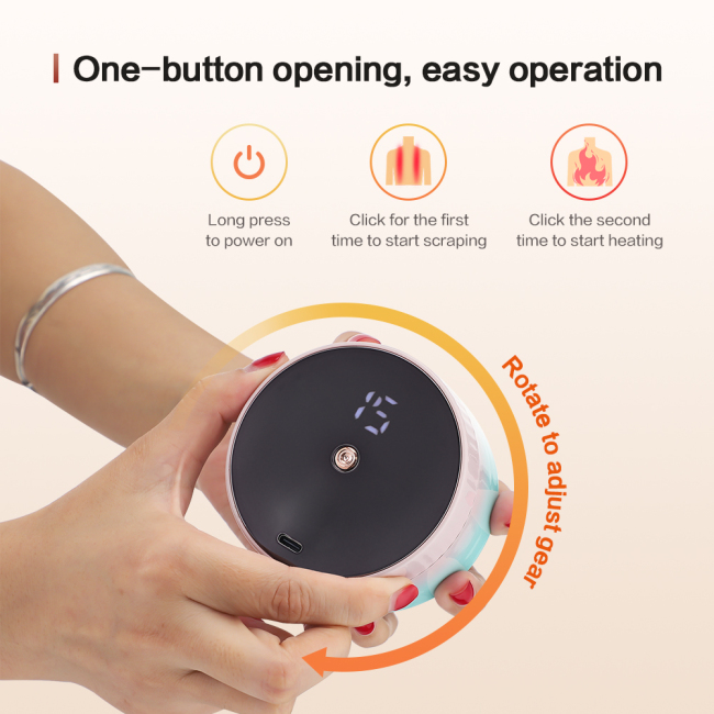 heating Guasha Scraping Sucker