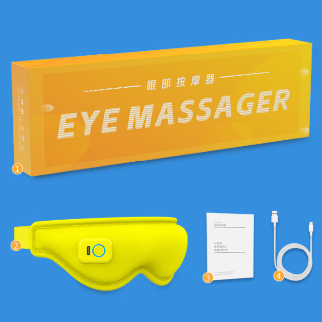 strain Dryness Vibrating Relax Eyes Massage