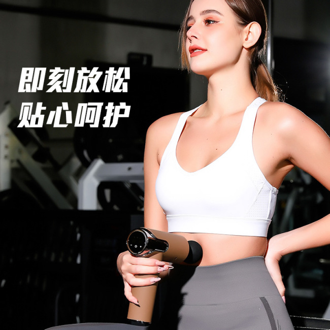 Multi Head Fascia Gun Massager Fascia Gun Portable Fascia Gun Mini Fascia Gun Fitness Massager