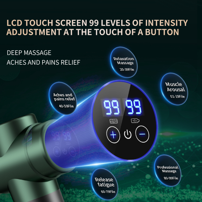  Portable Adjustable Massage Gun