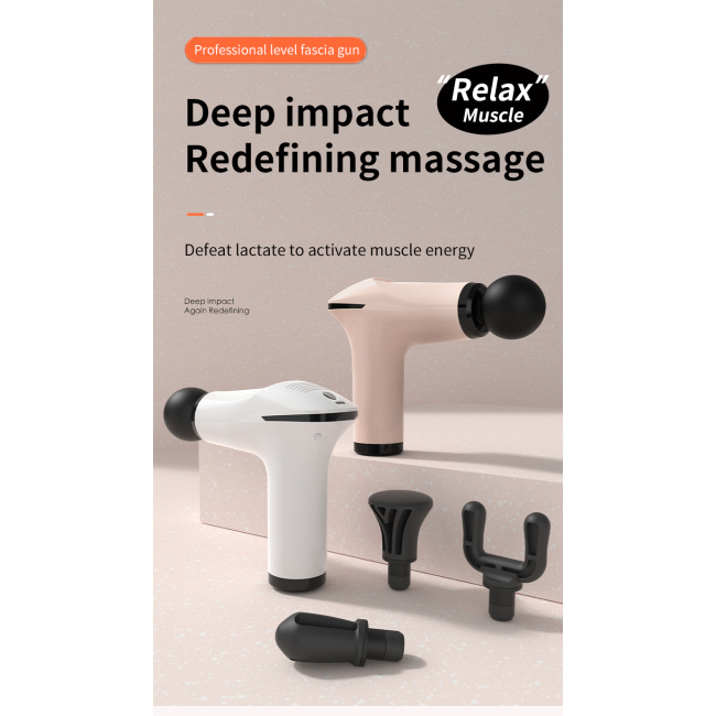 Portable Rechargeable Electric Massage Gun 