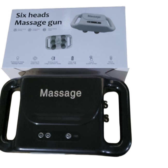6 Heads, Level 9 Deep Tissue Mini Massager,