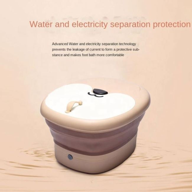Portable Collapsible Foot Spa Bath Folded Footbath Massager