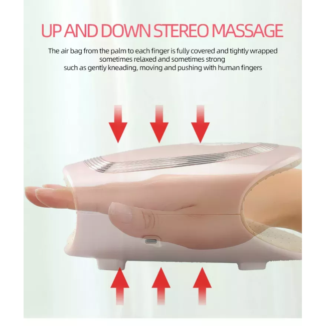 Deep Tissue Air Hand Finger Massage Machine