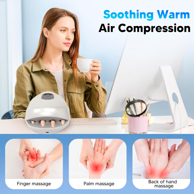 portable Wireless Electric Hand Massager