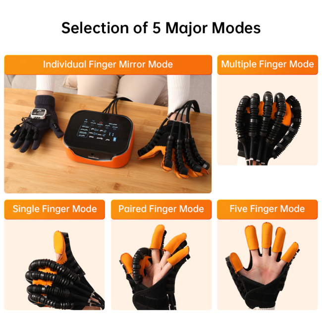 Upgraded Rehab Robot Gloves