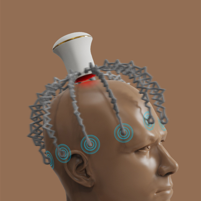 electric Vibrator Head Massager