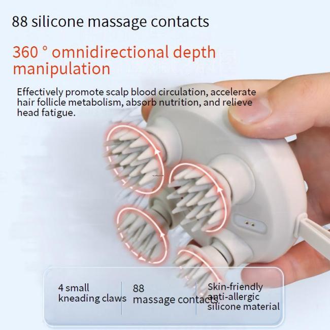 Electric Head Vibration Scalp Massager