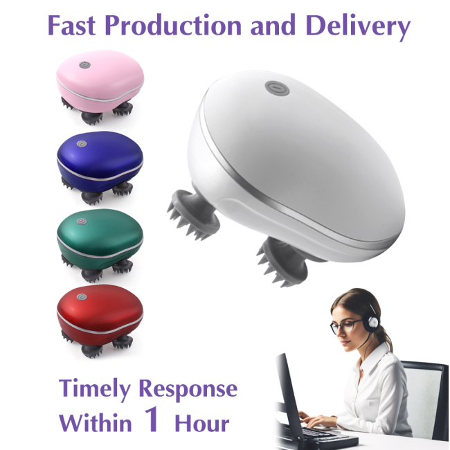 Electric Head Vibration Scalp Massager