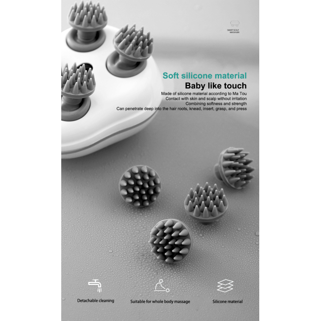 Electric Head Vibration Scalp Massager