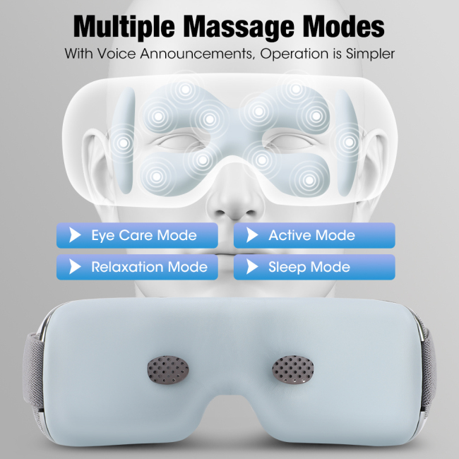 Heating Eye Massage With Music