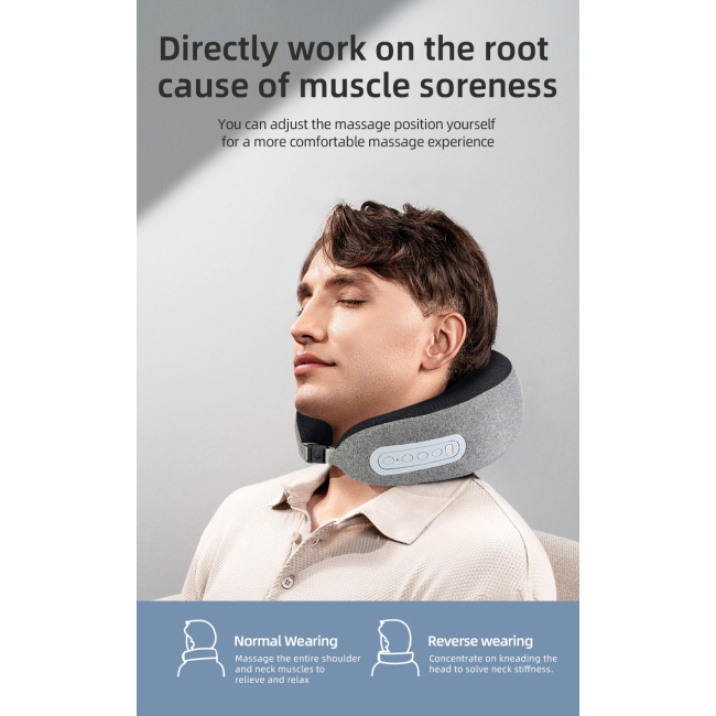 U-Shaped Massage Pillow