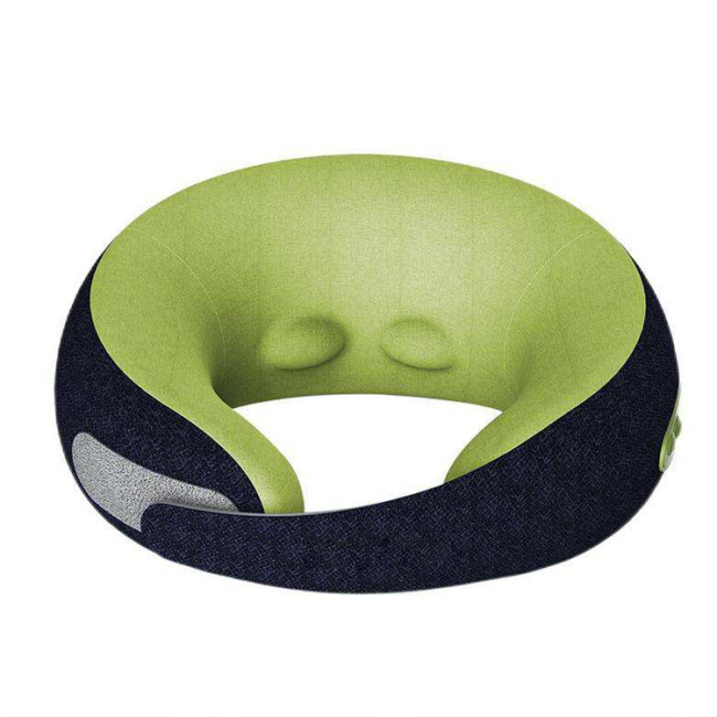 Portable Travel Electric Wireless U Shaped Neck Massage Pillow