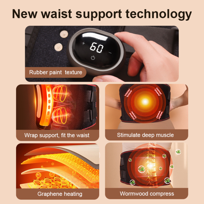 Electric Slimming Lumbar Support Belt Heating Waist