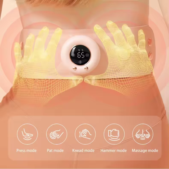 Smart Heating Waist Massager