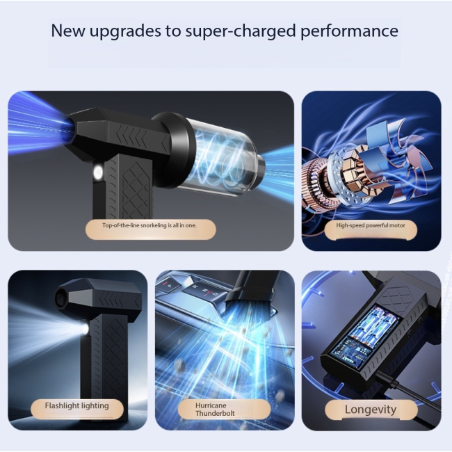 Mini Portable Air Jet Blower Compressed Air Duster