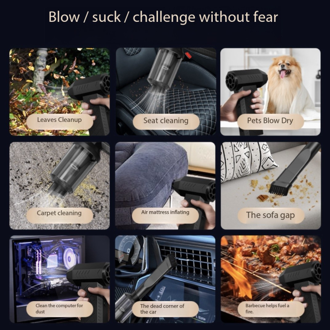 Mini Portable Air Jet Blower Compressed Air Duster