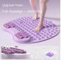 silicone Acupressure MatLightweight and can be used anywhere, such as living room, bedroom, kitchen, bathroom, office, outdoor lawn, standing for 10 minutes every day, it is good to relax body is like going to a massage shop