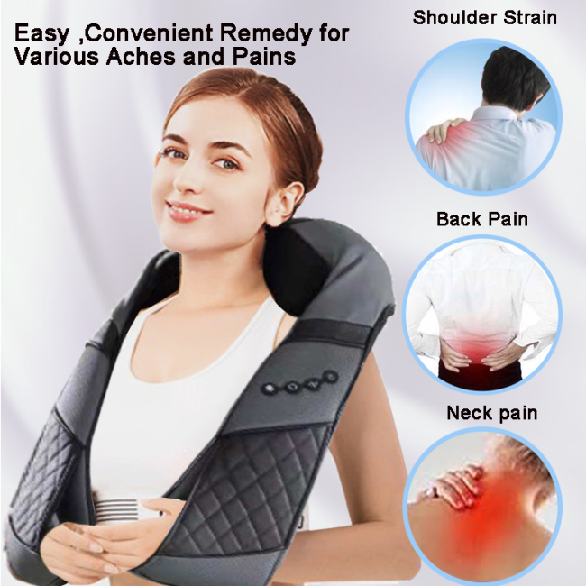 Heating Kneading Shoulder Massager