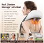 Electric Shiatsu Back Neck and Shoulder Massager 