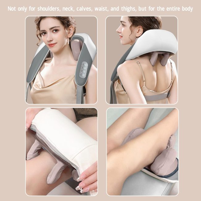 Electric Shiatsu Back Neck and Shoulder Massager