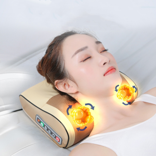 Heating Massage Pillow 6 Button