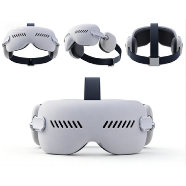 new 4D Smart Eye Massager with Heat & Vibration, Adjustable Breathable Eye Care Mask for Dry Eye & Strain Relief